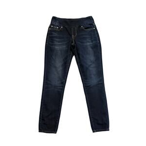 JAG Jeans Womens Size 6 Dark Wash Mid Rise Skinny Pull On Stretch Classic Comfy